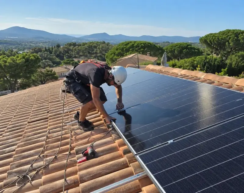 Installateur panneaux solaires Saint-Martin-des-Tilleuls — pose photovoltaïque sur toiture